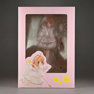 Bandai | Xiaotao Cardcaptor Sakura Nurse Uniform GK Figure 22CM Upgraded Face Sculpture Anime Statue Magic Wand Clow Card Gift For Otaku