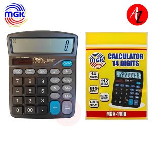 MGK 1400 Calculator 14 Digits Quick Solve Business Accounting School & Office Supplies