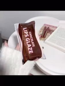 เซตลิปสติกช็อกโกแลต 5 สี ลิปแมทแซนเด้อ สีนํ้าตาลติดทนนาน เนื้อบางเบาไม่แห้ง เก็บเงินปลายทาง