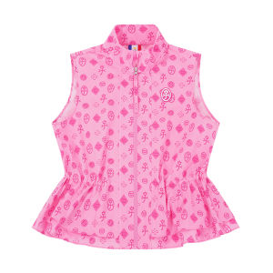 CASTELBAJAC GOLF | Fitted Print Lightweight Matchable Golf Vest