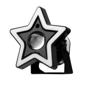 KEVANLY | 1x RGB Star-Ring Motorcycle LED Spotlight White Yellow Flash Hi/Low Beam Auxiliary Work Light For RV ATV SUV UTV Driving lamp
