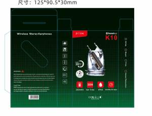 TRM  MODEL: K10 ORIGINAL Waterproof Bluetooth headset (Ready Stock)