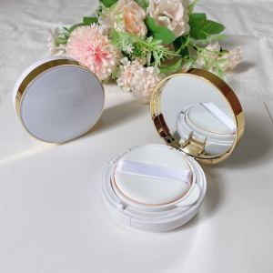Empty Air Cushion Box Foundation Liquid CC Cream DIY Repackaging with Sponge Beauty Blender Chinese Brand Facial Makeup Tool