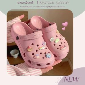 NQshop สวยระดับสิบ รองเท้าแตะแฟชั่นหัวโต งานสวยพื้นนิ่มระบายอากาศได้ดี สวมใส่ใช่งานได้หลายโอกาส คือคุ้มสุดๆบอกเลยงานนี้ห้ามพลาด