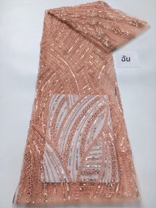 Kalumeหรูหราแอฟริกันลูกไม้ผ้าคุณภาพสูง 2025 ผ้าJacquardลูกไม้Tulleผ้าฝ้ายสําหรับเย็บชุดสตรี 1 หลา