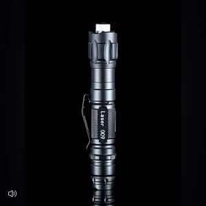 High power green laser adjustable focus burning green laser pointer starry 532nm 500 to 10000 meters laser 009 range