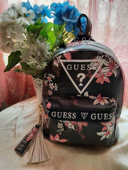 Floral deals guess backpack