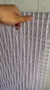 ( Khổ rộng 50cm x dài 1m ) Lưới sắt treo phụ kiện ô vuông 3cm 5cm sợi 2.5ly chất lượng