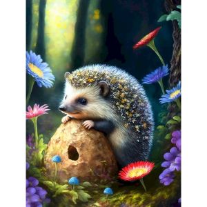 GATYZTORY DIY Frame Painting By Numbers Forest Animal DIY Paint by numbers On Canvas Home Decor Digital Painting