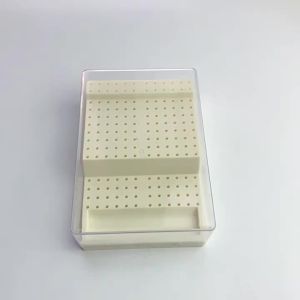 PIORPOY 168Holes Dental Bur Holder Plastic Dentistry Drills Placement Box Sterilizer Case Autoclave Disinfection Box Odontologia
