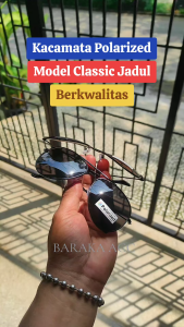 Kacamata Polarized Classic Jadul Berkwalitas Eyewear - Sunglasses