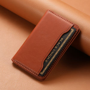 Wallet Case Mag-safe Leather Magnetic Bag Card Holder for iPhone Samsung Pixel 10 17 16 15 14 13 Pro Max S24 S23 Ultra 9 8 Stand