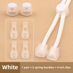 Shoelace for Lazy People Free Press Type Elastic Fixed Shoelace Buckle Handy Gadget Childrens Shoes Shoelace Free Buckle Clipped Button