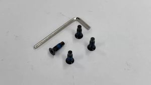 For Ninebot MAX G2 G65 G30 G30D F40 F30 F20 P100S P65 E-Scooter Front Fork Tube Pole Dahsboard Base 4/6/10pcs Screw