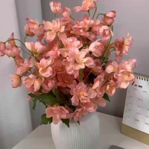 1Pcs Artificial Flowers Bouquet 48CM Fake Flower For Home Table Decor Party Supplies Garden Wedding Decoration Vase Accessories