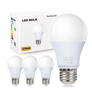 YnL | 4 Bóng Đèn LED E27 220V 6W-32W Phạm Vi Công Suất Rộng Bóng Đèn Trong Nhà Cho Phòng Khách Nhà - Trắng Mát 5500-7000K