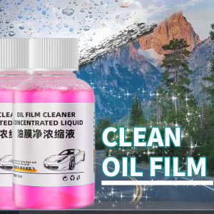 【WOKEN】4pcs 50ml Concentrated Car Glass Oil Film Remover Car Windshield Wiper Water Additive Removes Oil Film Acid Rain