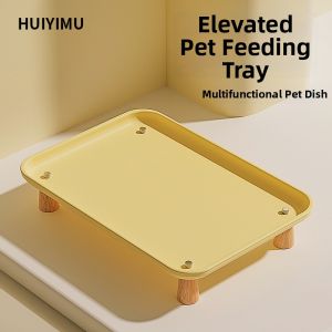 HUIYIMU | Automatic Feeder with Large Diameter Elevated Dish Prevents Food Spillage