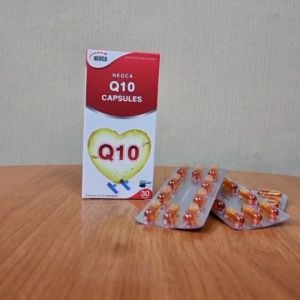 อาหารเสริม NEOCA Q10 นีโอก้า โคเอนไซม์ คิวเท็น ต้านอนุมูลอิสระ บำรุงหลอดเลือด
