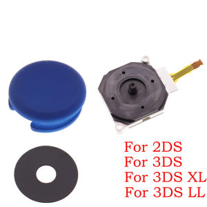 1set Plastic Hard Thumbstick Thumb Stick joystick + Cap +PAD for 2DS 3ds 3ds xl for New 3DS 3DSXL XL LL/ New 2DS XL LL