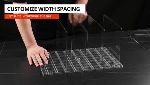 Cabinet bag Organizer Mini Rack Shelves Storage Multi Compartment Multifunctional Organizer