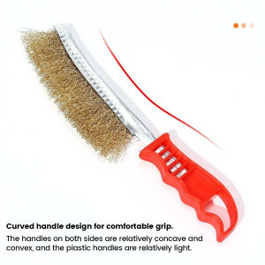 ZEO Universal Steel Wire Brush Multifunctional Cleaning Tool for Metal Derusting Polishing Barbecue Kitchen Clean