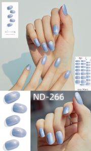 Ohora Gel Nail Art Stickers Half Baked UV Lamp Model Beauty Nail Tools Fingernail Stickers Korean Brand Any Skin Type
