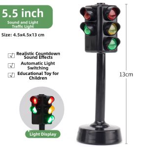 Simulation Traffic Light Model Car Toy
