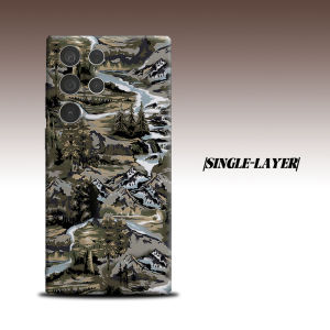 Mountain River Wilderness For Samsung Galaxy S26 S25 S24 A56 A36 Dual Layer Luxury Fashion Full Lens Protective Case