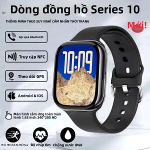 Đồng Hồ Thông Minh Series10 Mới Định Vị GPS Gọi Bluetooth HD Chống Nước Dành Cho Nam Và Nữ Tương Thích Với Hệ Điều Hành Android Wear.