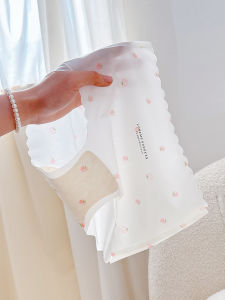 Sweet Strawberry Ice Silk Pure Cotton One-Piece Thin Womens Underwear Breathable Comfortable Seamless Triangle Panties