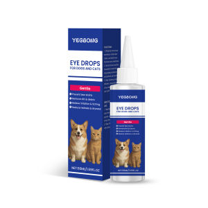 YEGBONG Eye Drops For Cats & Dogs Universal tear stain gentle cleaning and care drops for daily care of dogs and cats Pet Tear Stains Eye Cleaning