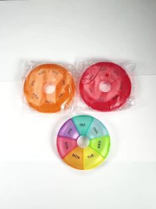 Weekly Pills Organizer 7 Day Pill Organizer Daily Pill Box with Large Compartment for Travel Pills Container for Medication