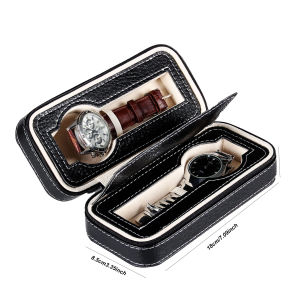 DELESYS 2/4/6/8/10/12 Positions New Travel Watch Box Dustproof Zipper Bag Portable Case Collector Storage Jewelry Storage Box