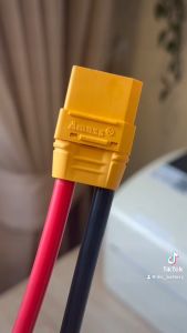 connecter ขั่วต่อแบตเตอรี่ XT90-AMASS ของแท้ ต่อสาย 10 awg พร้อมใช้งาน ตัวผู้ และตัวเมีย (ราคาขายต่อชิ้น)