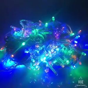 Lampu LED Tumblr Natal Lampu hias ukuran 8m dan 10m