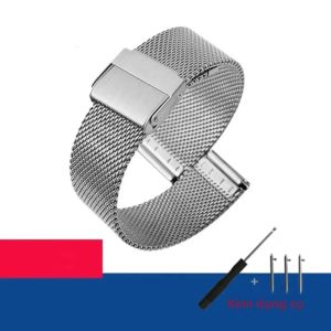 Dây Đeo Đồng Hồ Milanese Tháo Nhanh Đa Năng 18mm-24mm Chống Nước Milanese Dây Đeo Tay Phụ Kiện Vòng Đeo Tay Đồng Hồ Kèm Dụng Cụ Cho Đồng Hồ Truyền Thống
