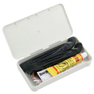LoviRa Bike Inner Tube Repair Kit Bicycle Tube Patch Kits with Portable Storage Box