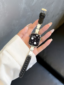 Uhada | Miffy Patterned Leather Watch Band S11