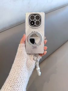 เคส Redmi Note 14 Pro 5G Redmi Note 14 5G เคส Redmi Note 14 Pro Plus 5G ตัวป้องกันกล้องรูเข็มที่สวยงามเคสโทรศัพท์ทรายขนนกอย่างค่อยเป็นค่อยไปสัมผัสขั้นสูง