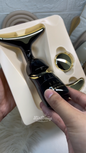 3-in-1 Facial Machine All-Around Face Massager Neck Eye Lifting Massage Microcurrent Skin