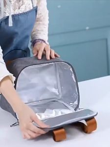 Japanese Insulated Lunch Bags Aluminum Foil Waterproof Tote Lunch Bag Warm&Cold Preservation