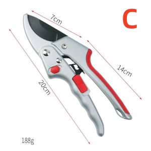 Allsome Ratchet Pruning Shears adaptive scissors Cut - for large and small hands labor-saving - Easy pruning jobs