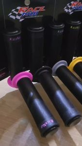Handgrip Variasi  Hand Grip Bulu Handfat Model Racenui Bulu Universal Buat Semua Motor Bisa By racenui Universal Semua Motor