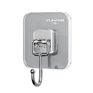 YUHANG | Strong Adhesive Wall Mounting Hook Transparent No-Mark