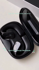 HOCO EQ4 Air Conduction Open Ear TWS Wireless Bluetooth 5.3 Earphones HiFi Stereo Touch Control