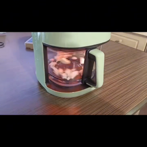 APEXGLOW 6L Transparan Air Fryer Digital 1350w Multifungsi Tanpa Minyak Untuk Goreng Panggang