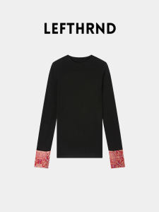 Elegant Red round Neck Long Sleeve Silk Wool Base Layer Top Song Jin Style Early Autumn New Retro Chinese Style Womens Shirt