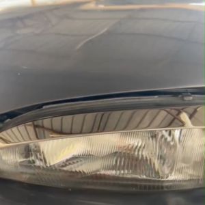 Head Lamp Eyelid Stainless Steel Cover Proton Wira Aeroback Sedan Satria Putra