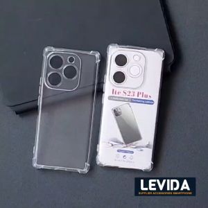 Case Itel S23 Plus & A50: Softcase Airbag & Clear Case bening